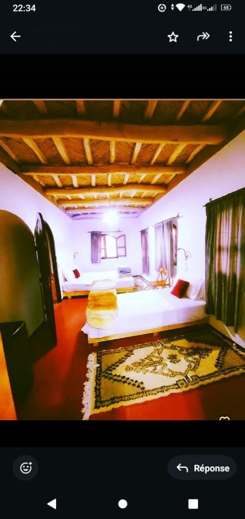 Riad Pizzeria Marhaba Akhendachou n'Ait Ouffi Ngoại thất bức ảnh